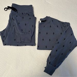 PJ Salvage Navy Lightning Bolt Set